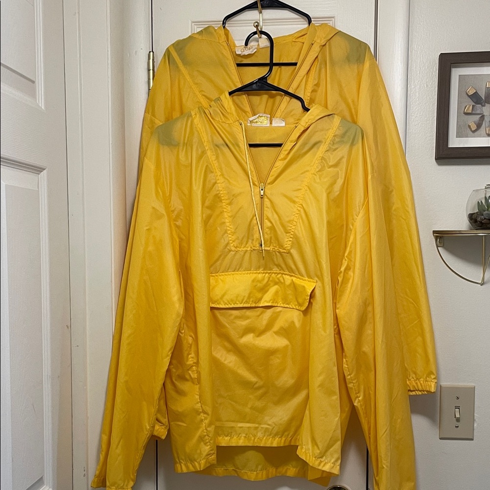 Set of 2 GAP Yellow Women's Windbreakers